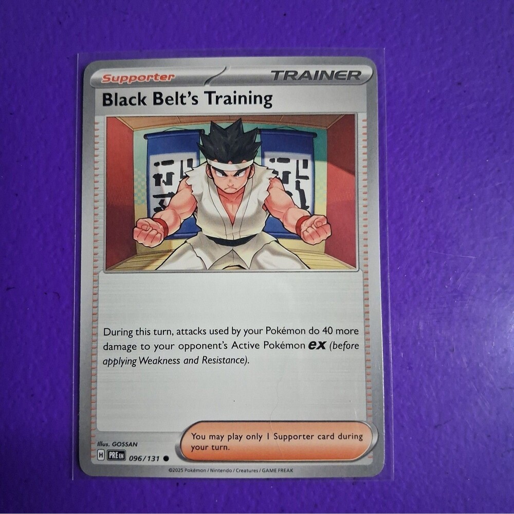 Black Belt's Training 096/131 Sv: Prismatic Evolutions Regular